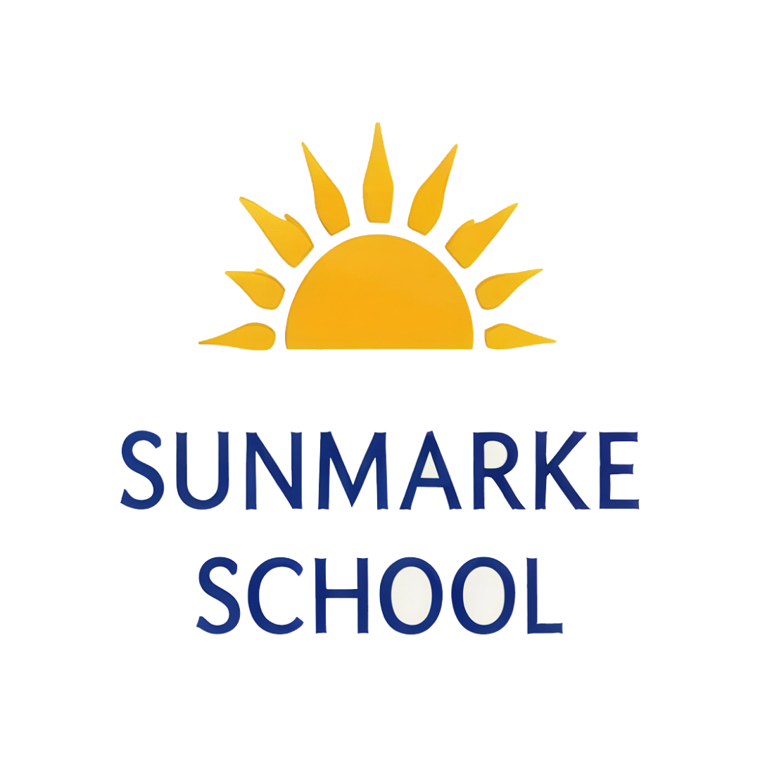 Sunmarke School logo. Ustaad tutors Sunmarke students through IGCSE and A-Level in maths, sciences, and English.
